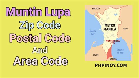 cupang muntinlupa zip code.